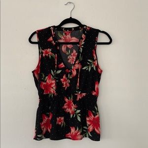 Guess floral blouse